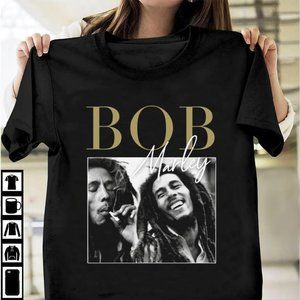 Bob Marley Graphic Fan Shirt